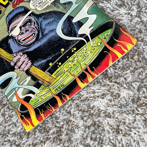VINTAGE 1966 DC COMICS Strange Adventures Gorilla Witch Silver Age Comic #186 - Picture 4 of 10